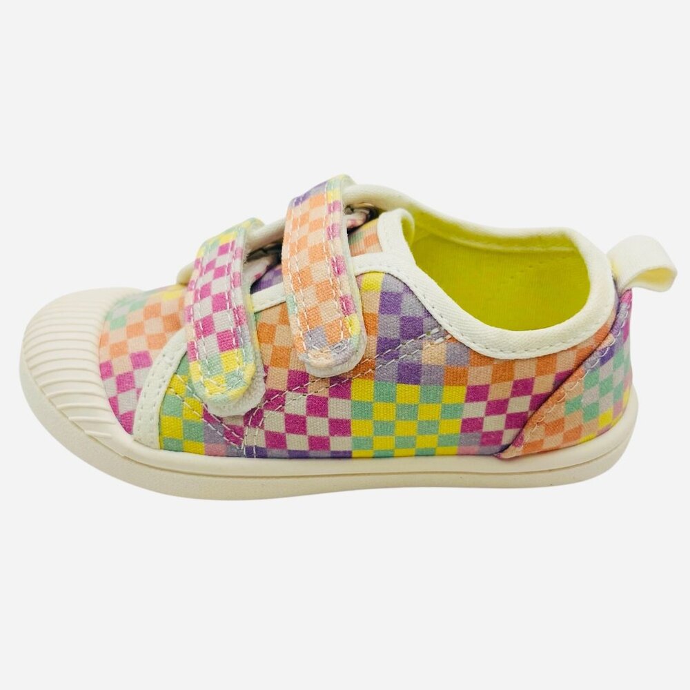 Toddler Unisex Parker Multicolor Sneakers Hook & Loop Pull On Cat & Jack Size 10